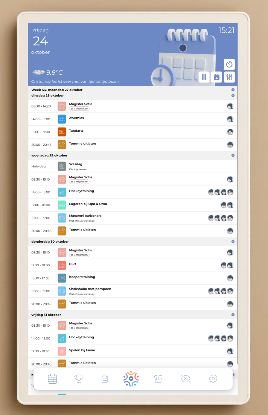 Pure White Edition - Qudoo Family Planner