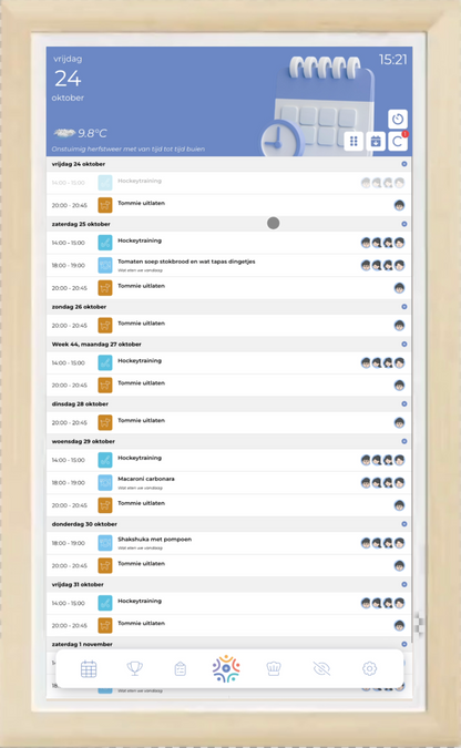 Qudoo Frame - Natural Oak