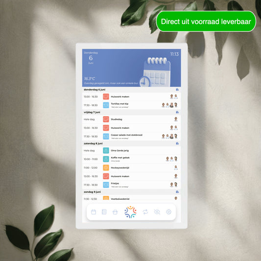 (Spotlight) Pure White - Qudoo Family Planner