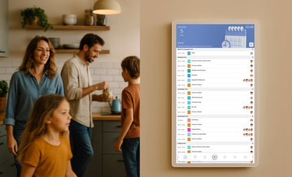 Qudoo Family Planner – Pure Black Edition